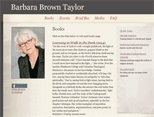 Tablet Screenshot of barbarabrowntaylor.com